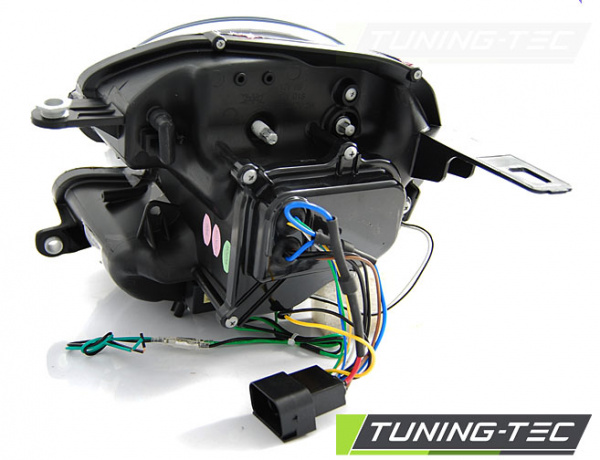 LED Tagfahrlicht Design Scheinwerfer für Mini Cooper 06-14 schwarz LTI